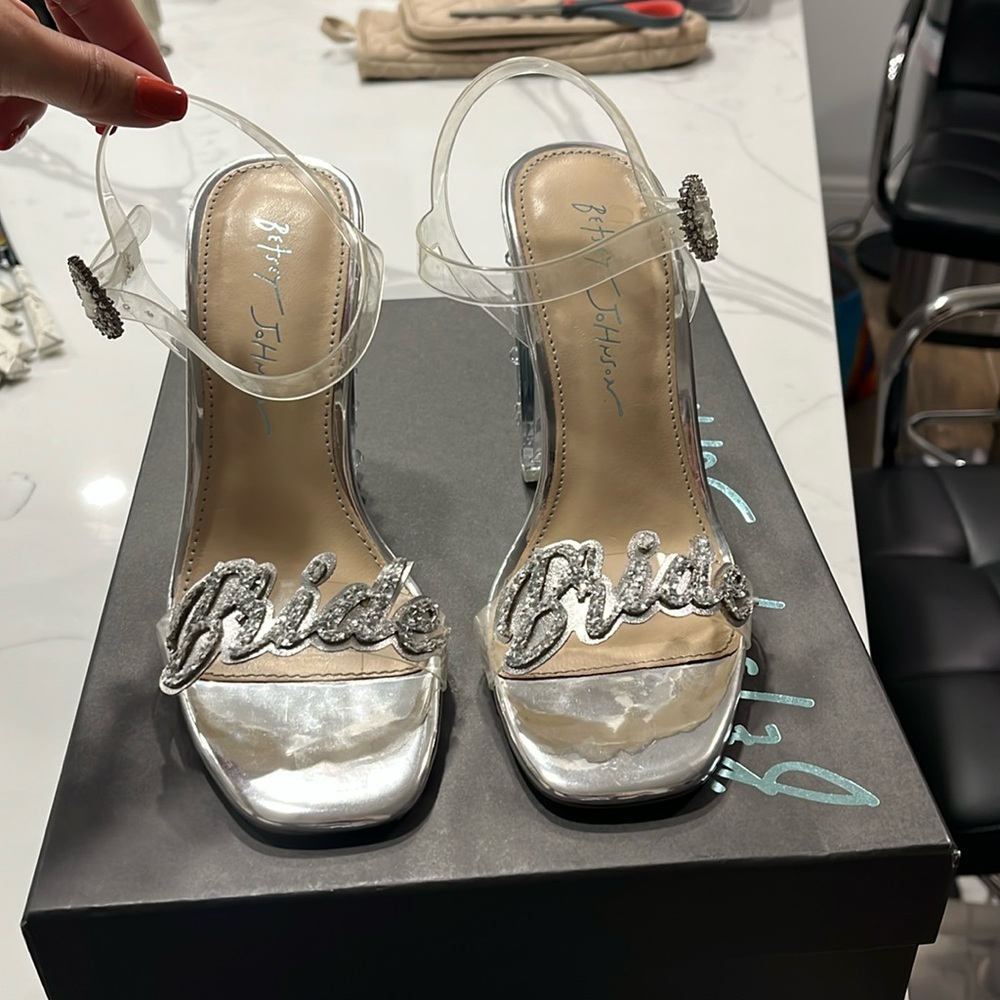 Betsey Johnson Bride heels